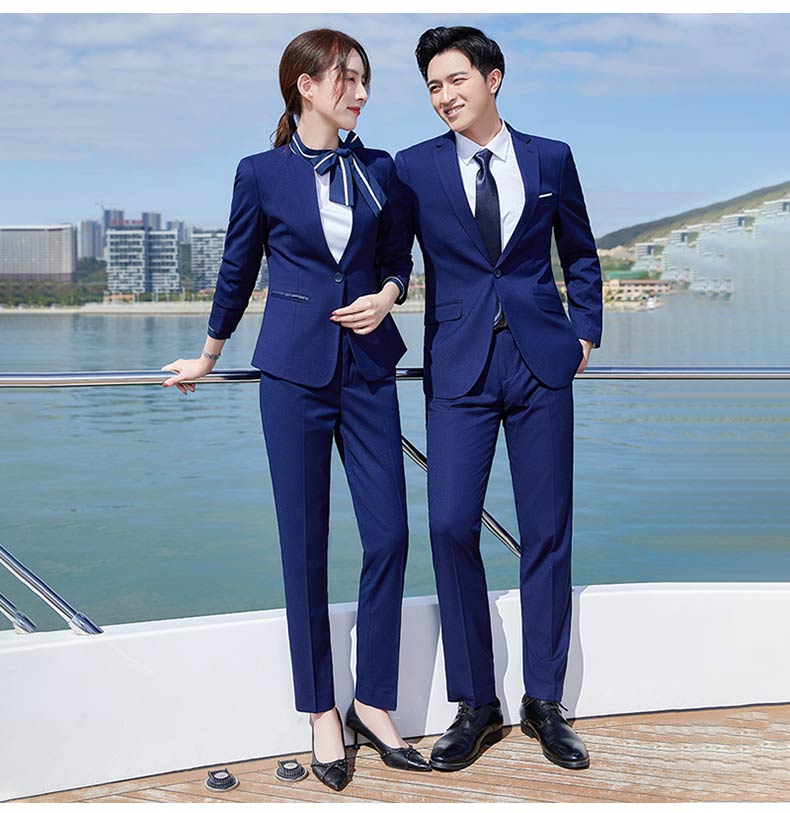 公司團體西服定制模特展示圖3